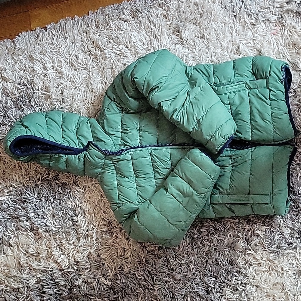 EUC boys reversible jacket